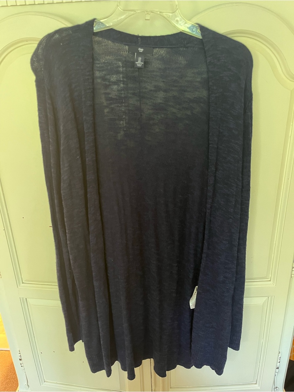 GAP Navy Open-Front Sweater Cardigan